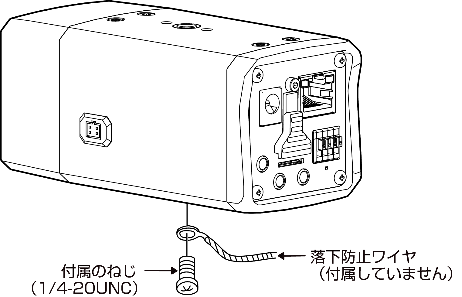 VN-H58 Rear Wire mounting